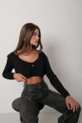 Askılı Bluz Hırka Triko Takım resmi